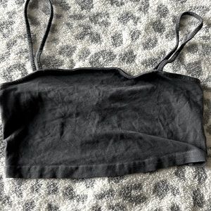 charcoal grey bra
